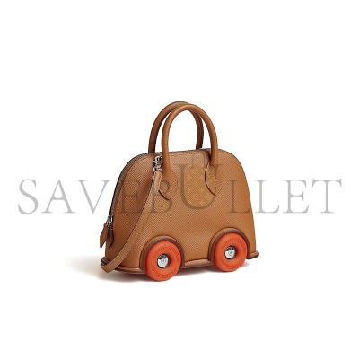HERMES MASTER BOLIDE ON WHEELS BAG H083969CKAO (21*19*7.3cm) 